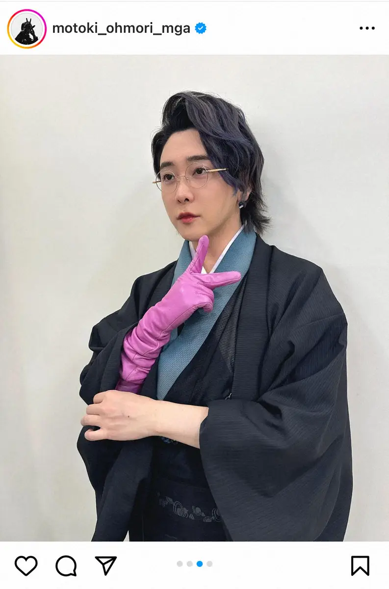 Mrs. GREEN APPLE」大森元貴インスタグラム（＠motoki_ohmori_mga