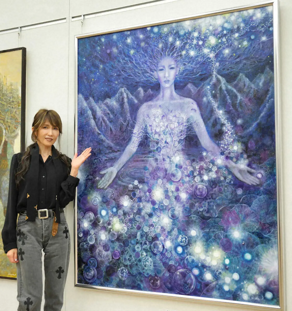 工藤静香 二科展入選 出品は3年ぶりも初挑戦以来25回全て入選「ヒカル