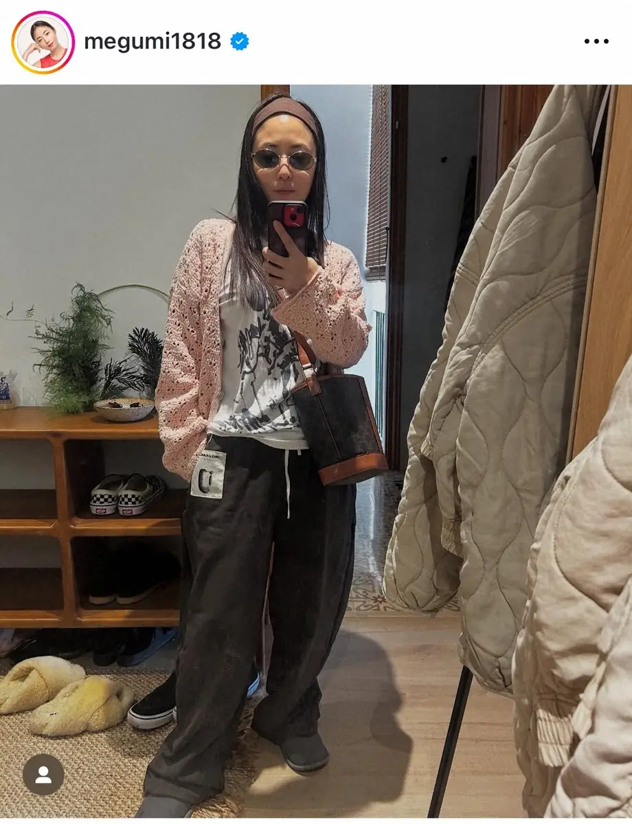 MEGUMIの公式インスタグラム（@megumi1818)から - スポニチ Sponichi