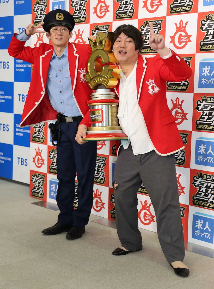 キングオブコント2025＞18代キングに輝いたロングコートダディの堂前透