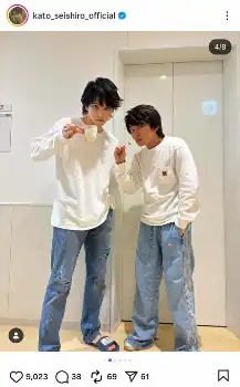 加藤清史郎 ディスニーシー訪問記念に「サイン残してきたよ」“下駄