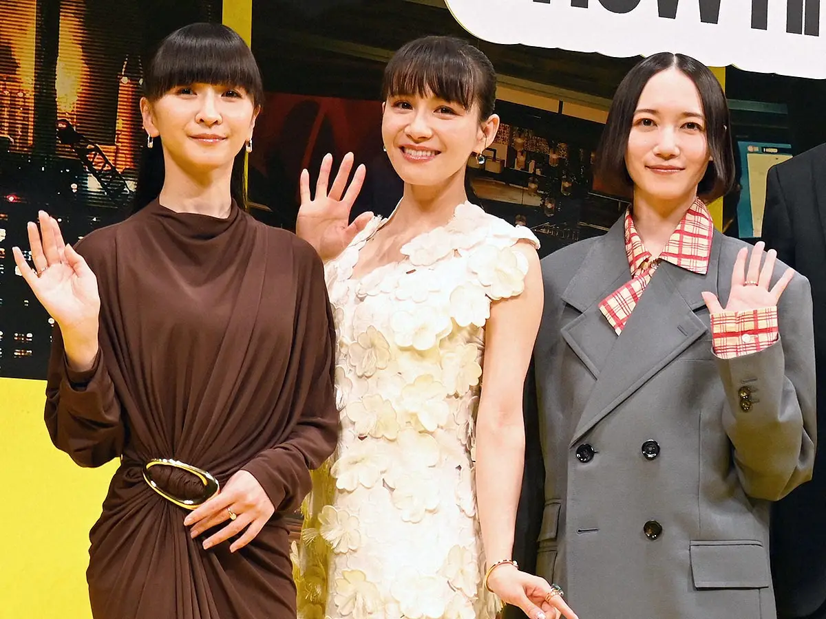 Perfume」の（左から）かしゆか、あ～ちゃん、のっち - スポニチ