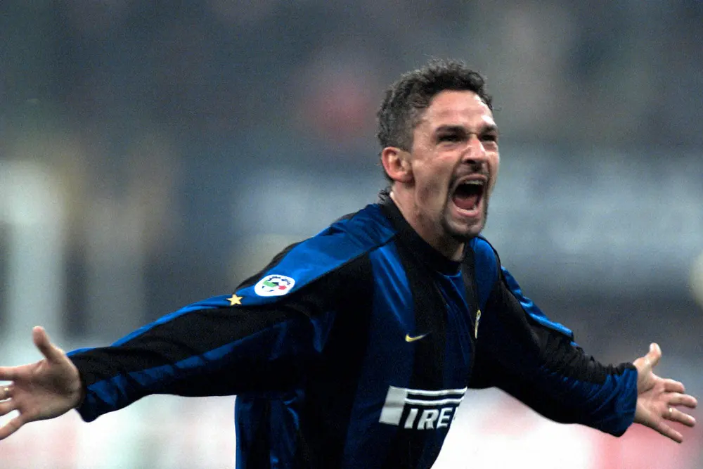 インテル・ミラノ時代のFWロベルト・バッジョ（ロイター） - スポニチ