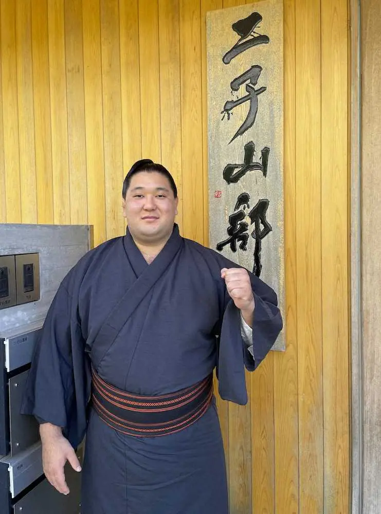 新十両・狼雅 同学年の豊昇龍に「追いつく」、元大関・雅山の二子山