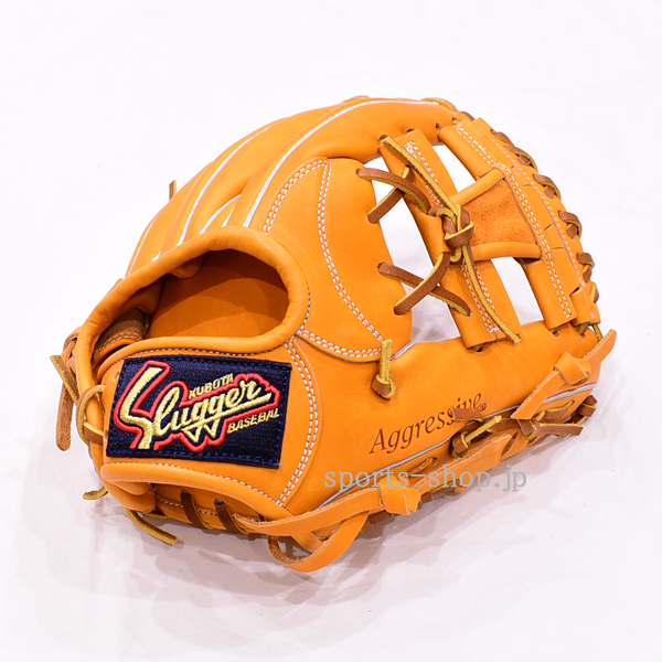 Slugger Aggressive 軟式グローブ オレンジ Slugger Aggressive 野球