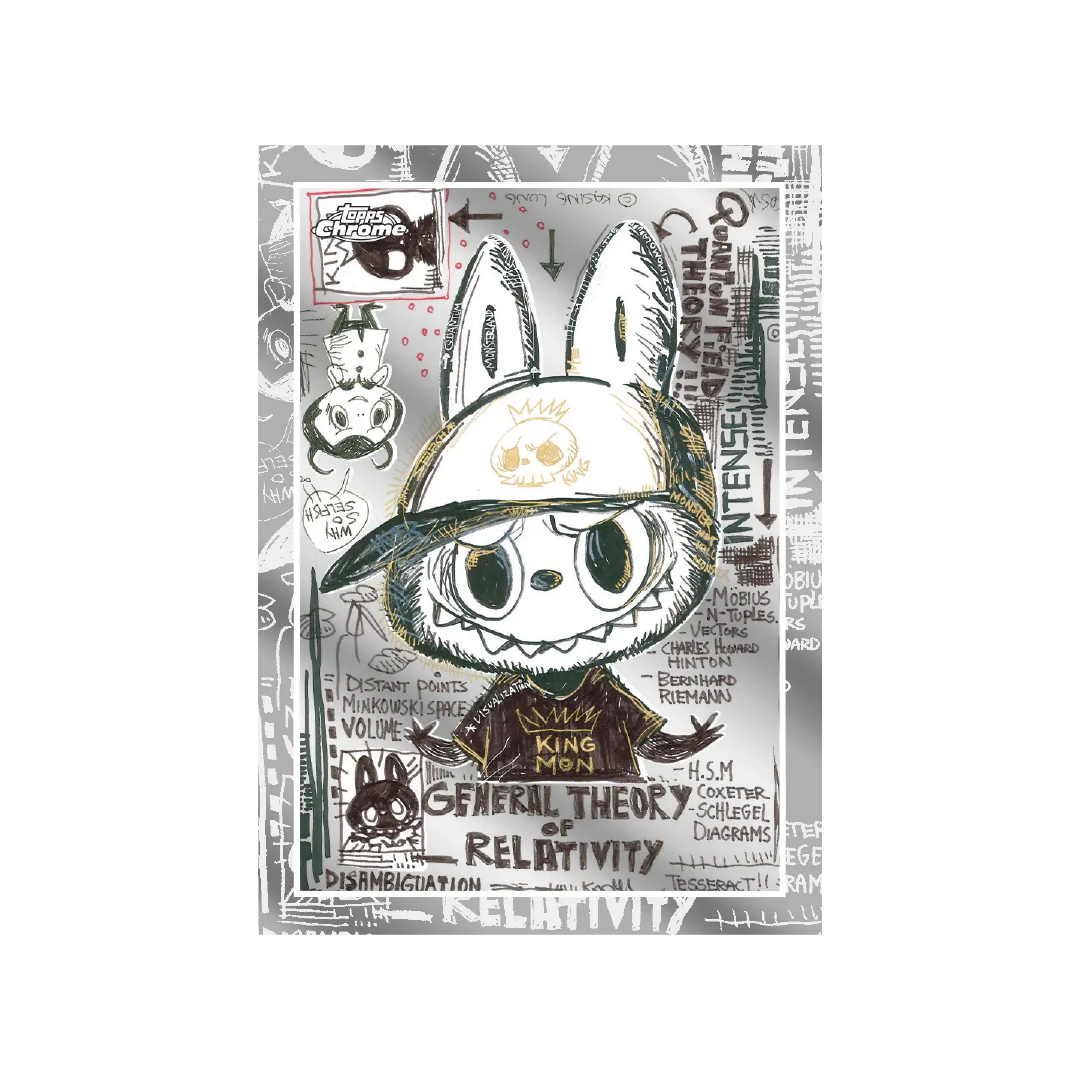 Topps Labubu Chrome 2025 10th Anniversary - Hobby Box