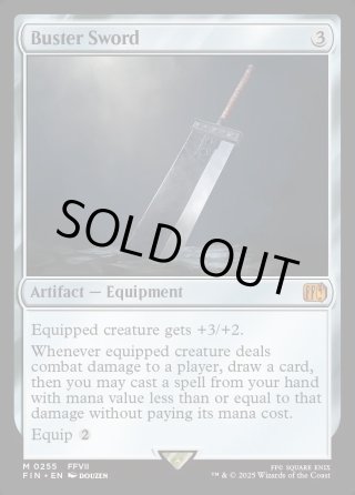 ENG】バスターソード/Buster Sword[MTG_FIN_0255_M] - マスターズ