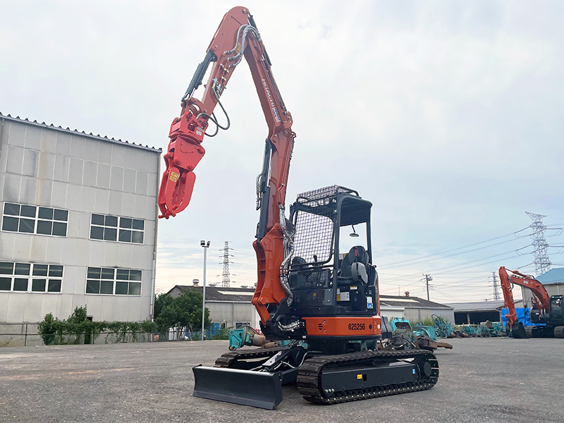 木造家屋解体機（ZX35U-5B） | エスアールエス株式会社 - 建機レンタル