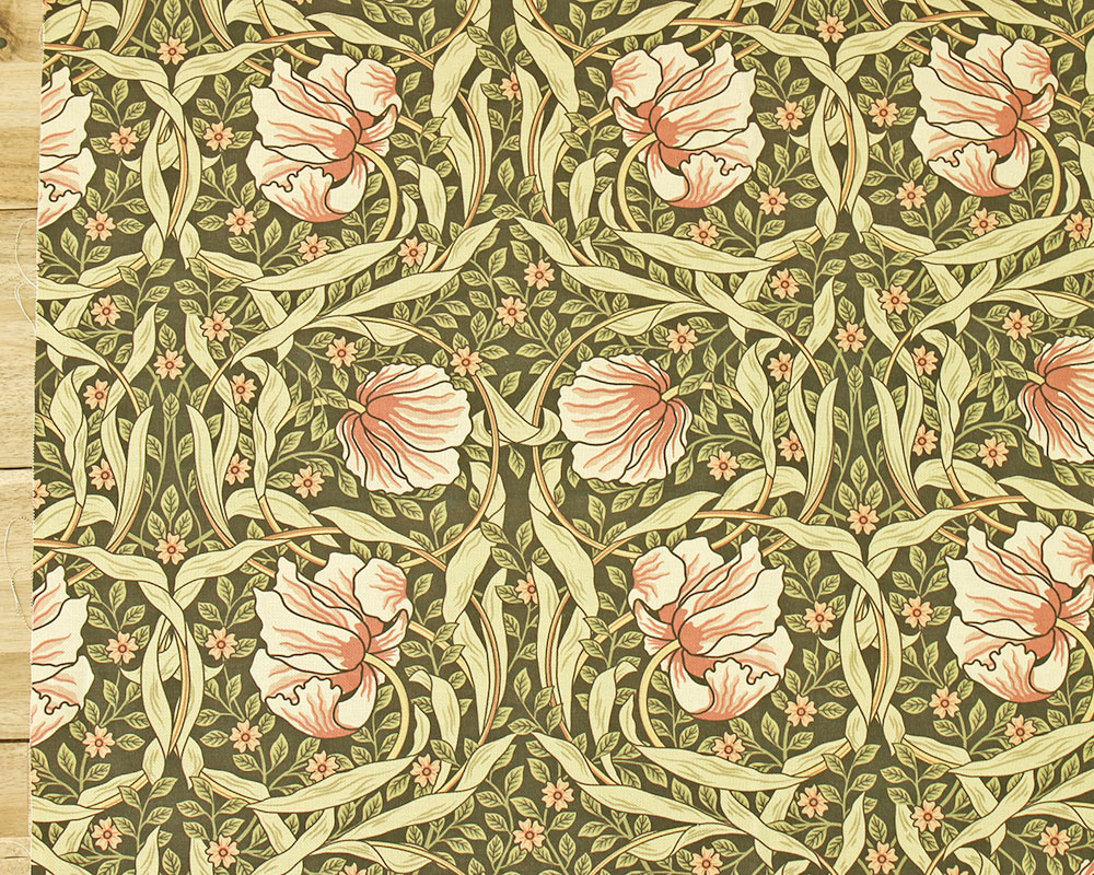 ☆[Import]【カットクロス】【William Morris】コットンオックス