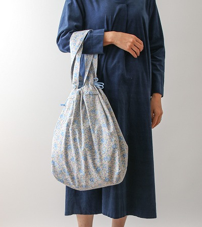 寸法図【NO.3082】巾着型エコバッグ [M便 0/1]の通販 | SWANY Online