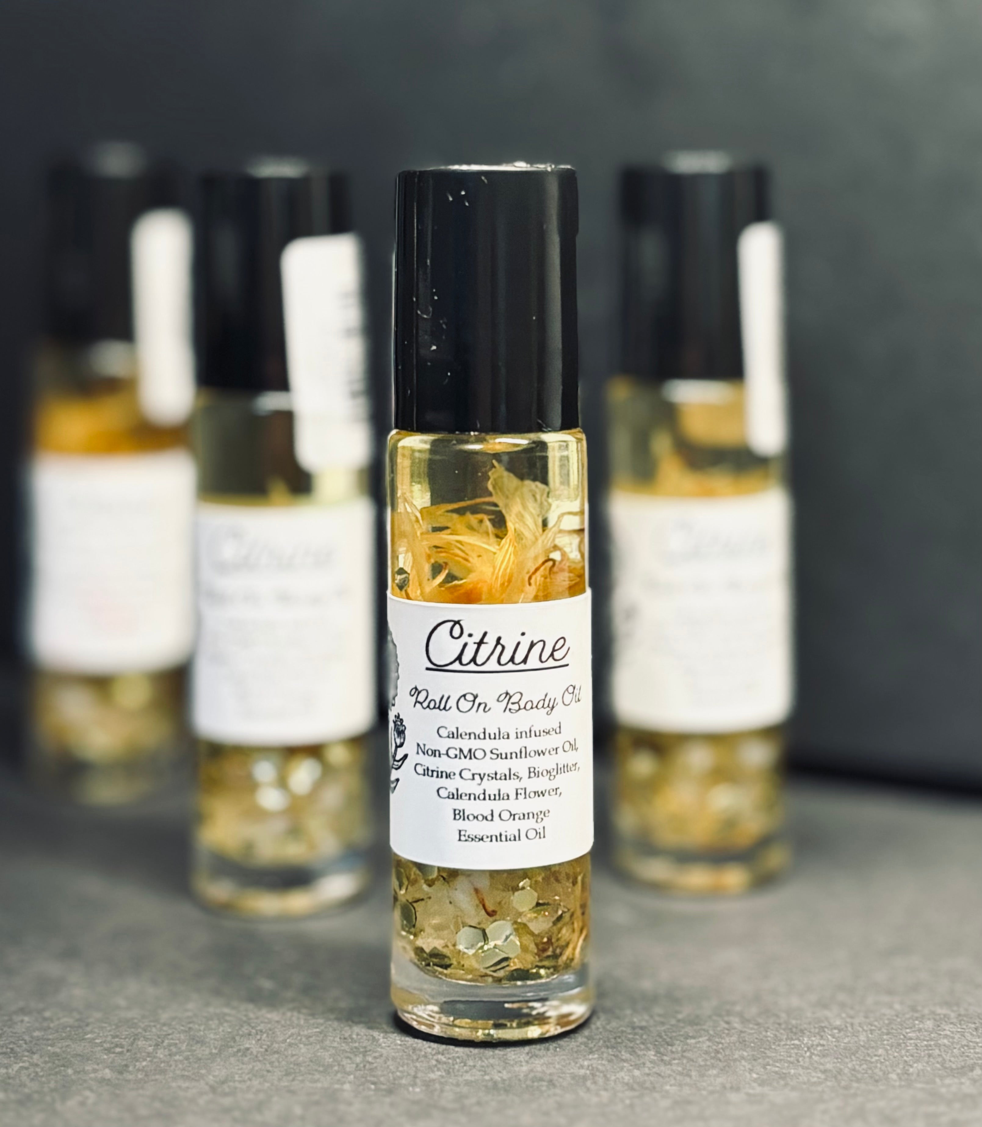 Citrine Oil Roller – Sweetgrass Soapery