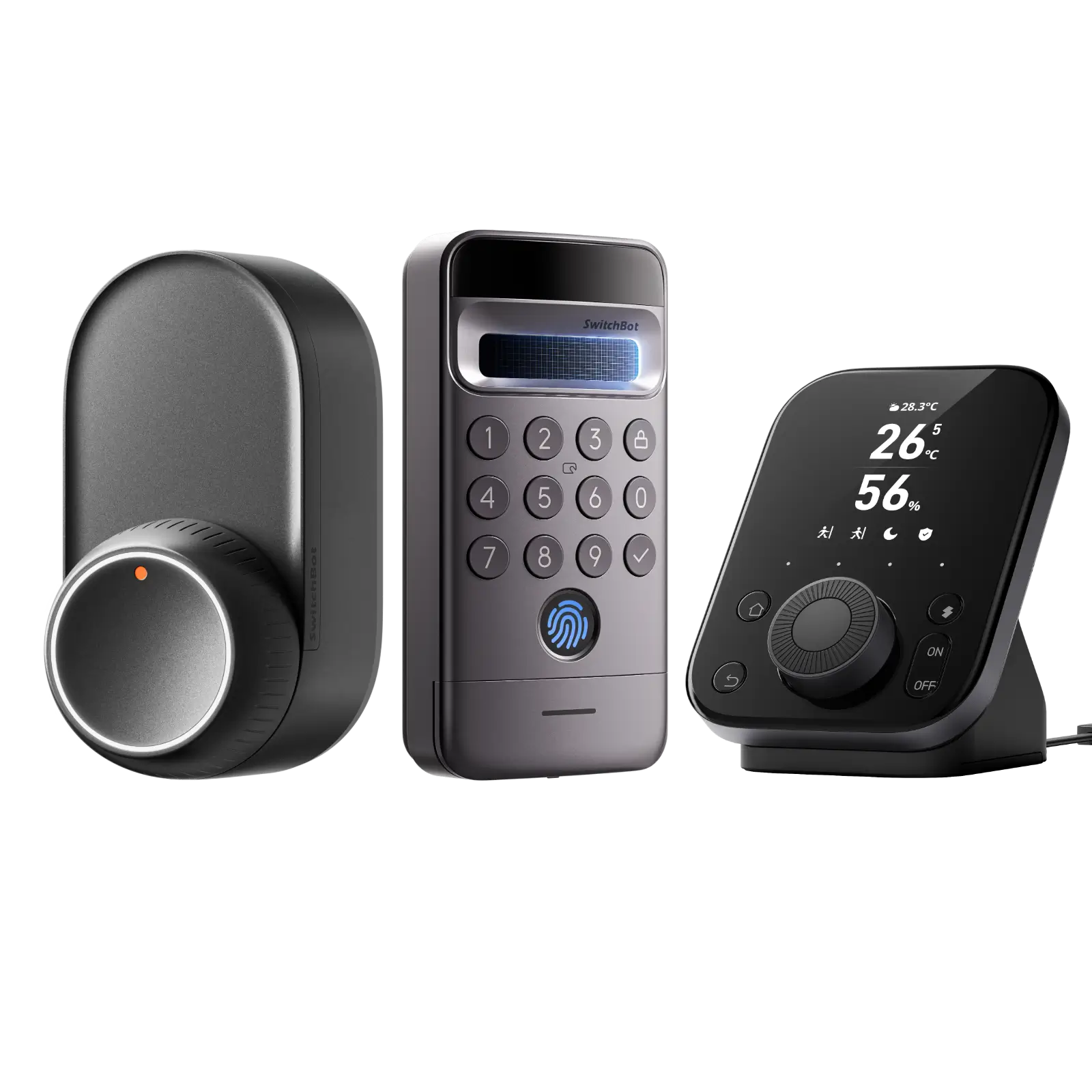 SwitchBot ドアロックUltra 顔認証Proセット | 顔が、手のひらが