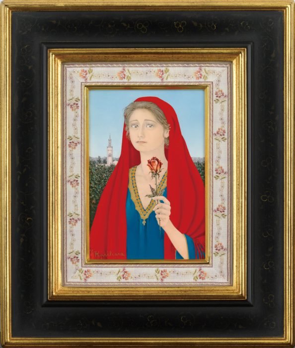 栗原 喜依子「モロッコの少女」の販売 | 美術品販売｜東京銀座