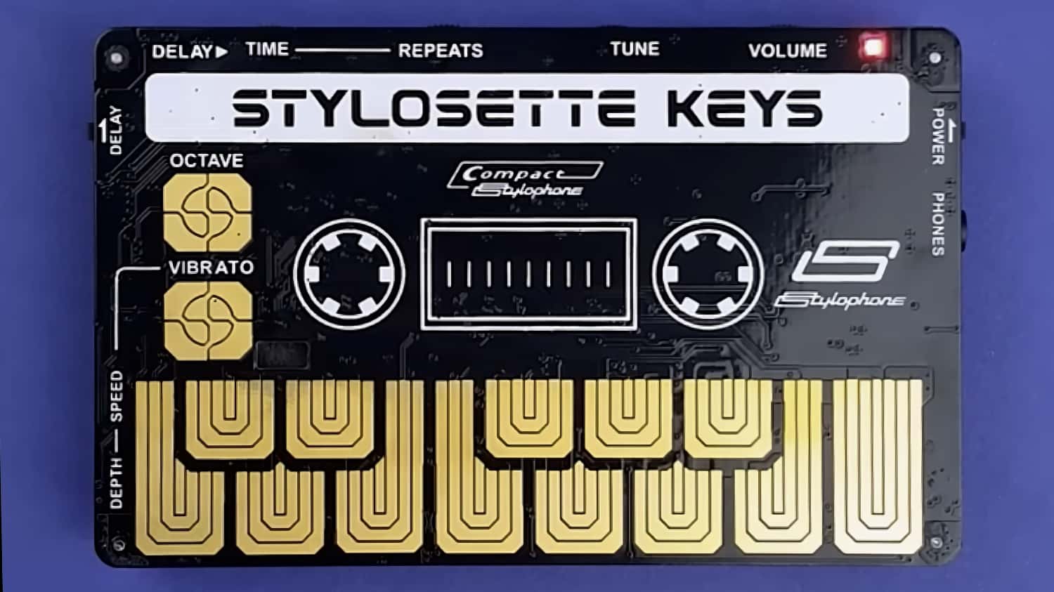 Stylophone Stylosette Keys “Cassette Synthesizer” Now Available
