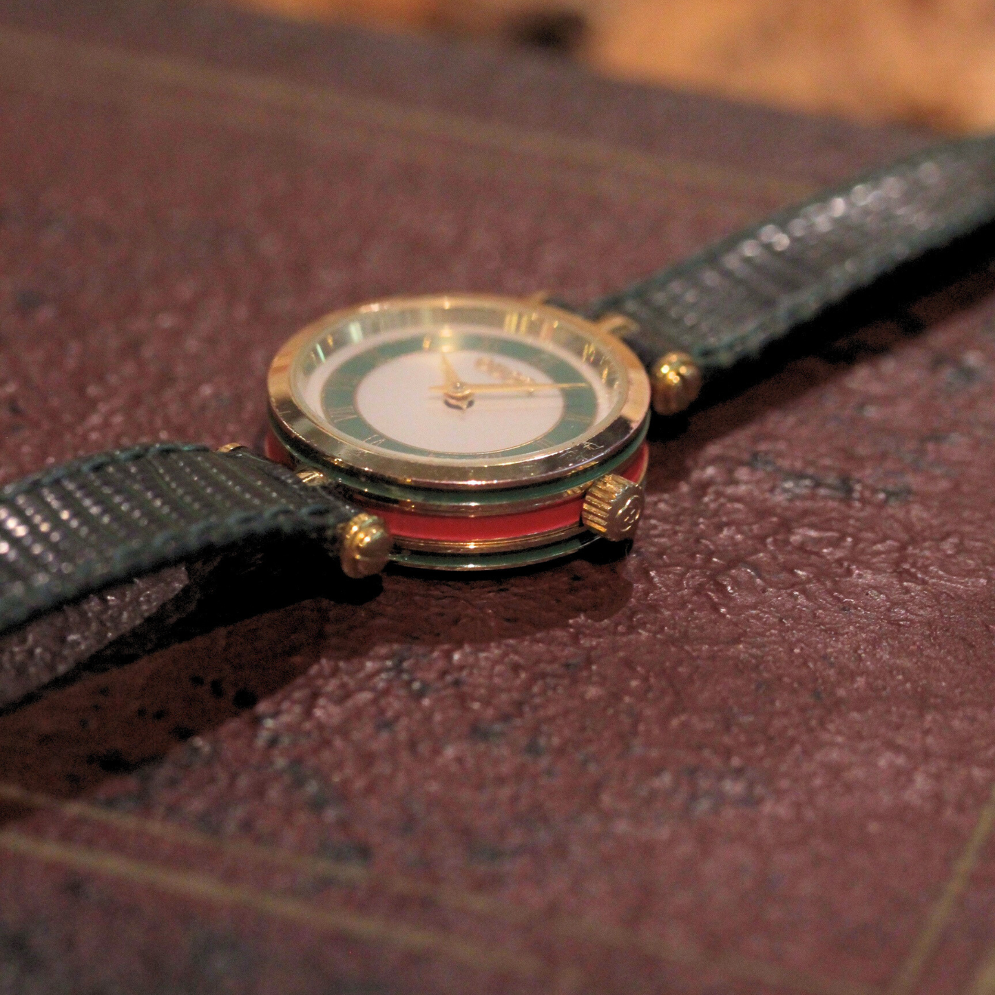 GUCCI / グッチ / シェリーライン / グリーン / ヴィンテージ腕時計