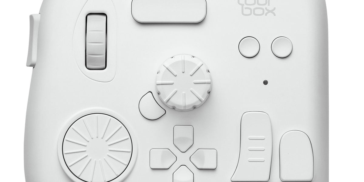 TourBox TourBox Elite アイボリーホワイト - 業務用撮影・映像・音響