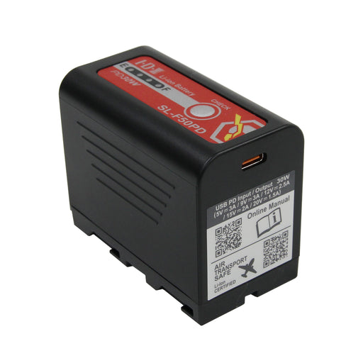 IDX SL-F70PD SONY Lシリーズ7.2Vタイプリチウムイオンバッテリー 72Wh