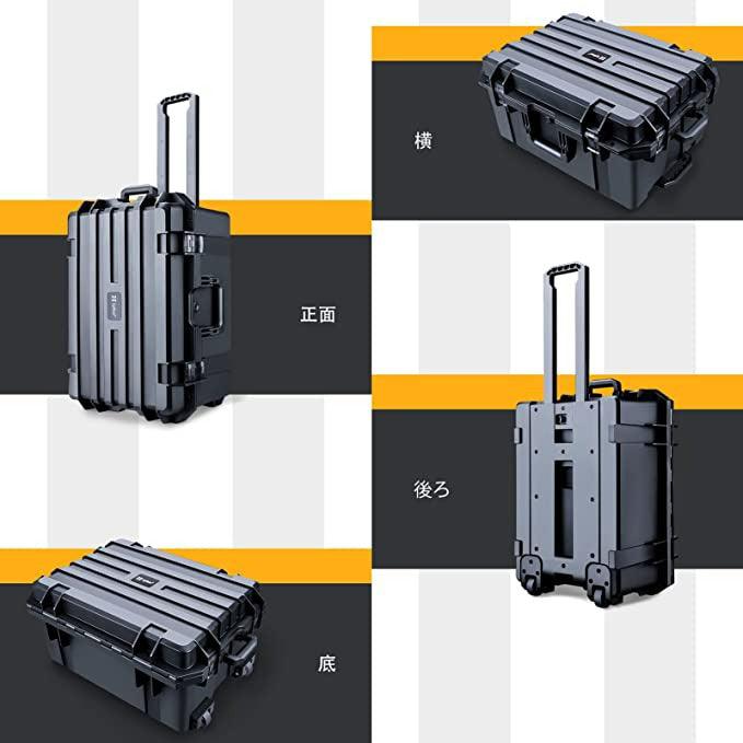 Lykus HC-6030 防水キャリーオンケース 内寸:60x43x27cm - 業務用撮影