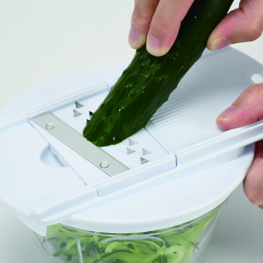 Simplice チョッパー&おろし・スライサー・千切りセット C-1065