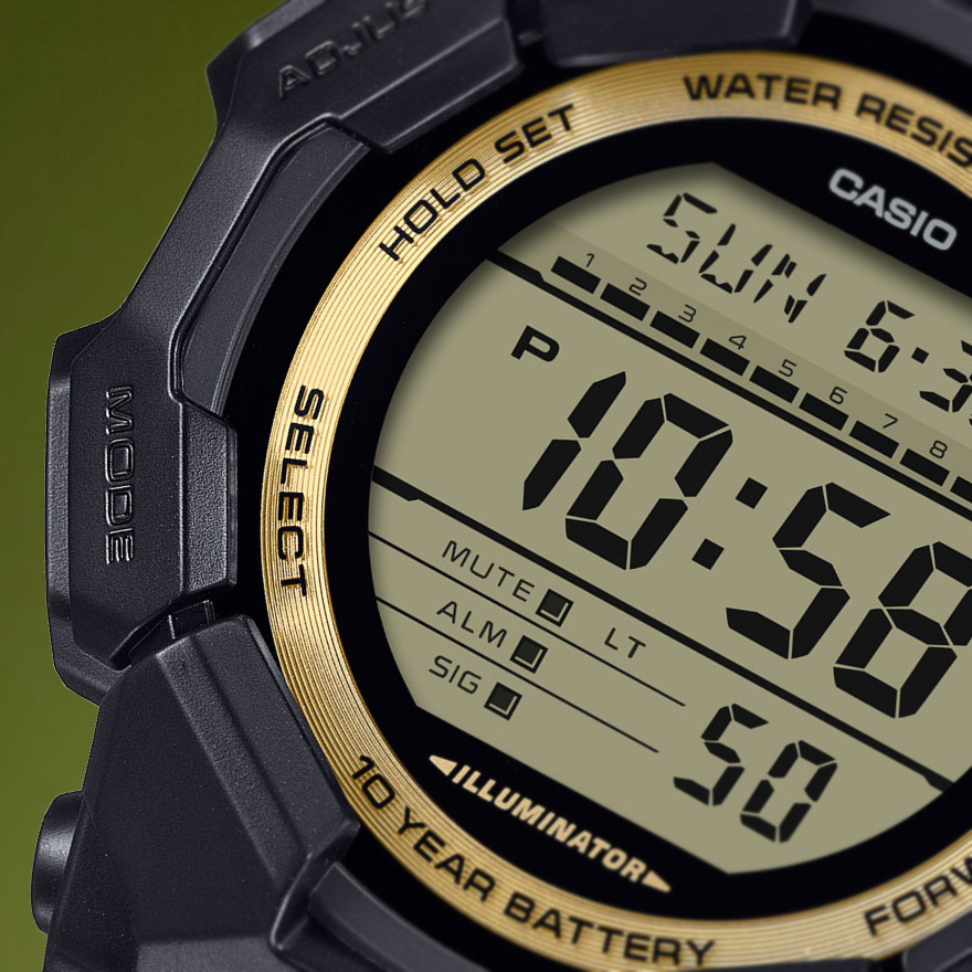 夏に映える“ブラック×ゴールド”仕様【カシオ“G-SHOCK”新作