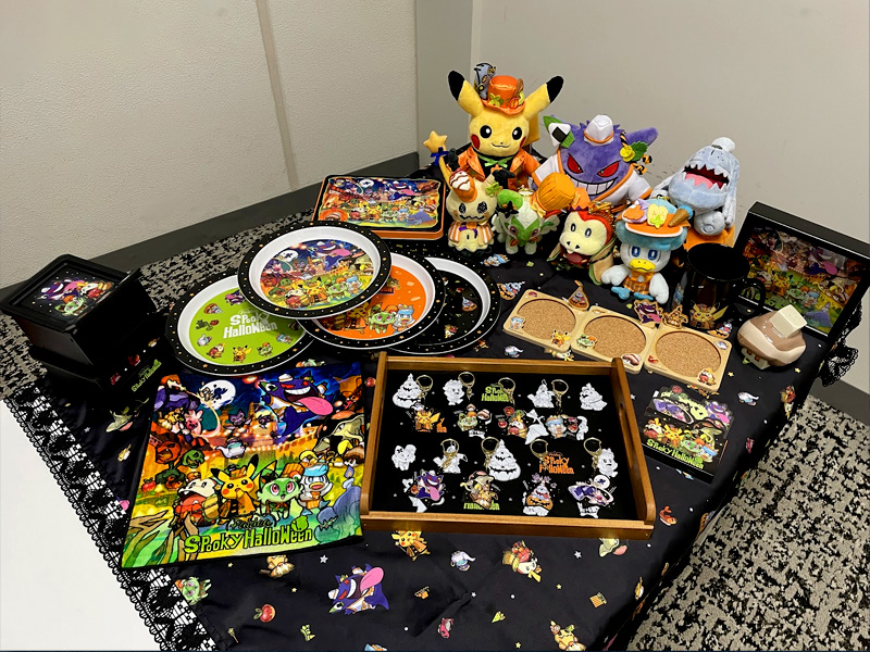 ポケモンたちのハロウィンをイメージしたピカチュウたちがかわいい