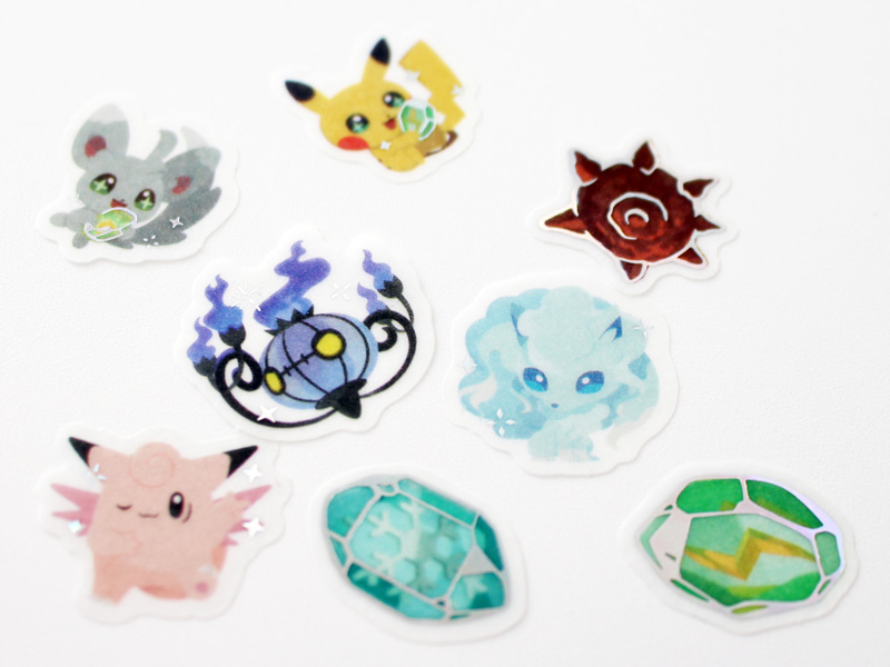 キラキラ美しい☆ 進化のいしをイメージしたグッズ「SHINKA NO ISHI