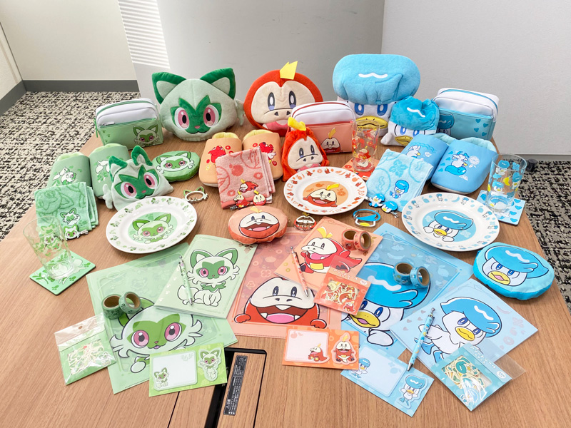 デイリーに使える♪ ニャオハ・ホゲータ・クワッスのアイテムが