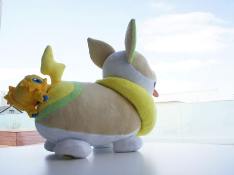 ポケモンぬいぐるみ ぶるぶるバチュル（ワンパチ付き