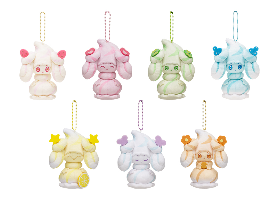 スイーツがだいすきなマホイップたちのグッズが、ポケモンセンターに