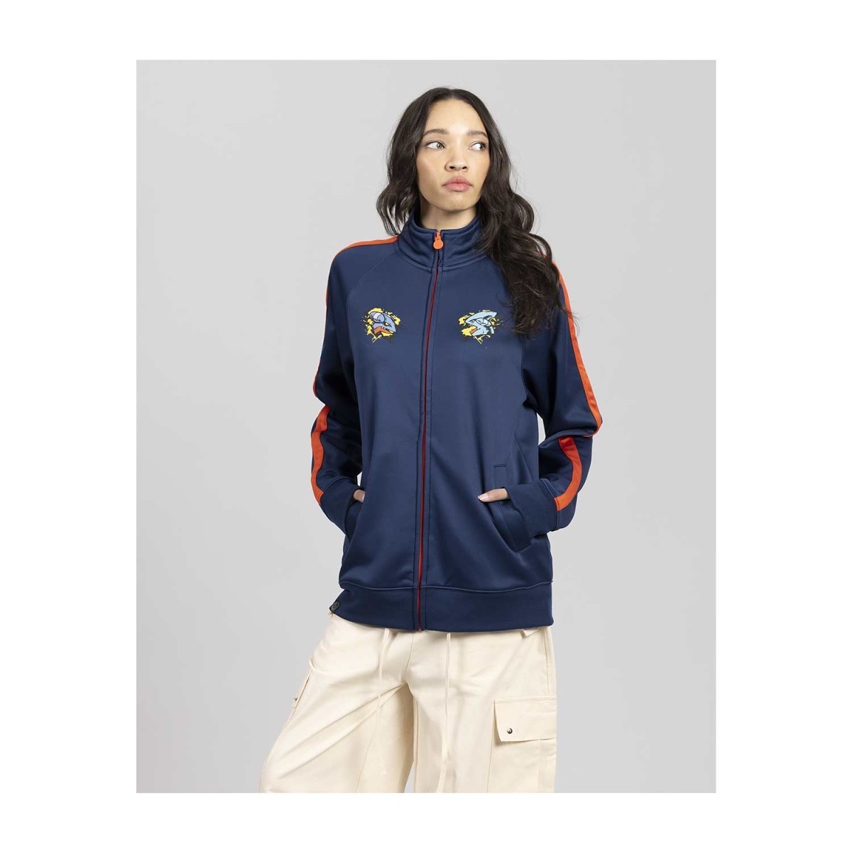 Pokémon Center × OMOCAT: Garchomp Zip-Up Jacket - Adult | Pokémon