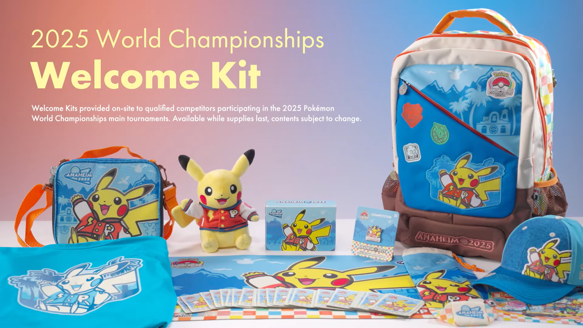 Worlds 2025 Competitor's Welcome Kit Revealed! - PokeBeach | PokéBeach