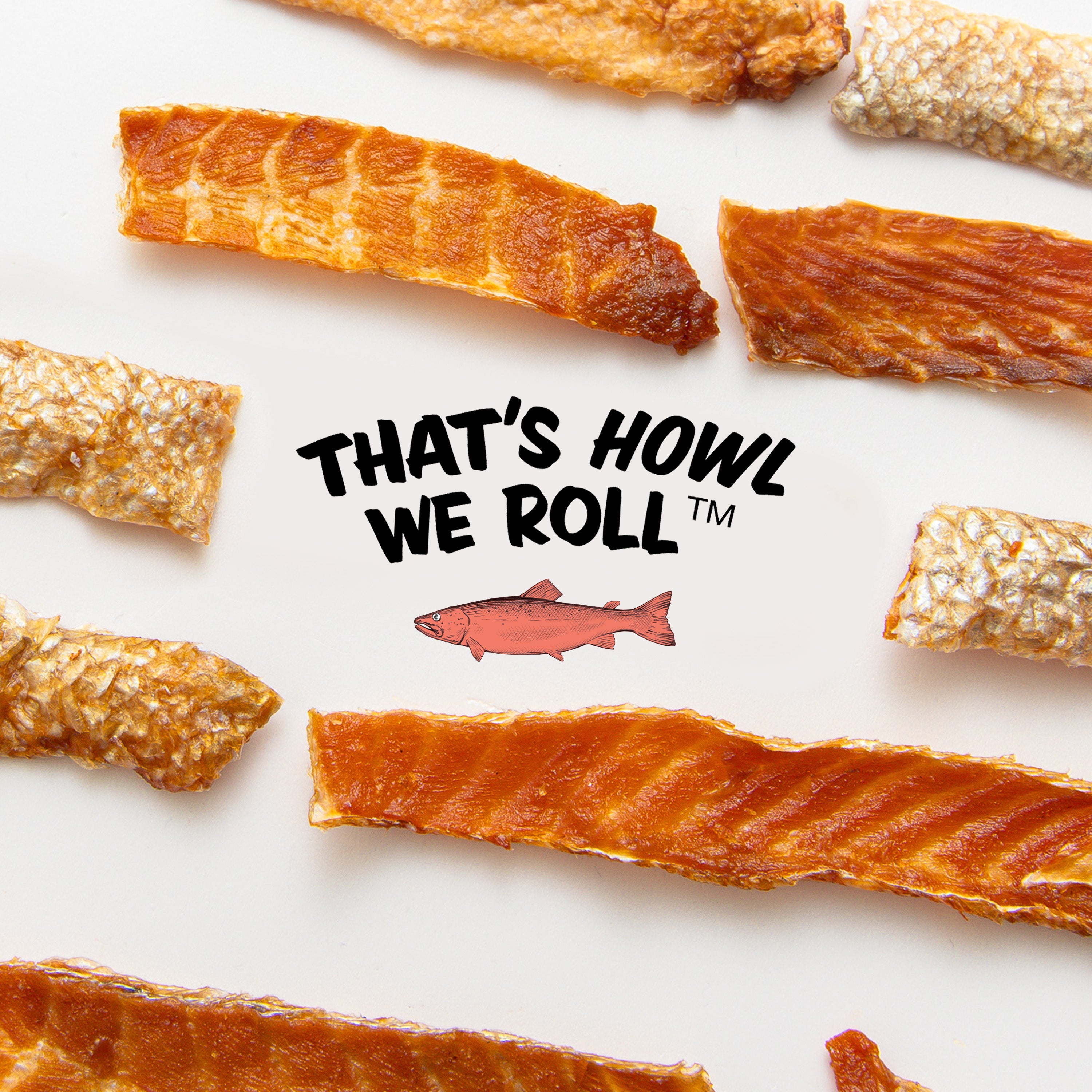 Salmon Skins | Single Ingredient Dog Treats – Polkadog