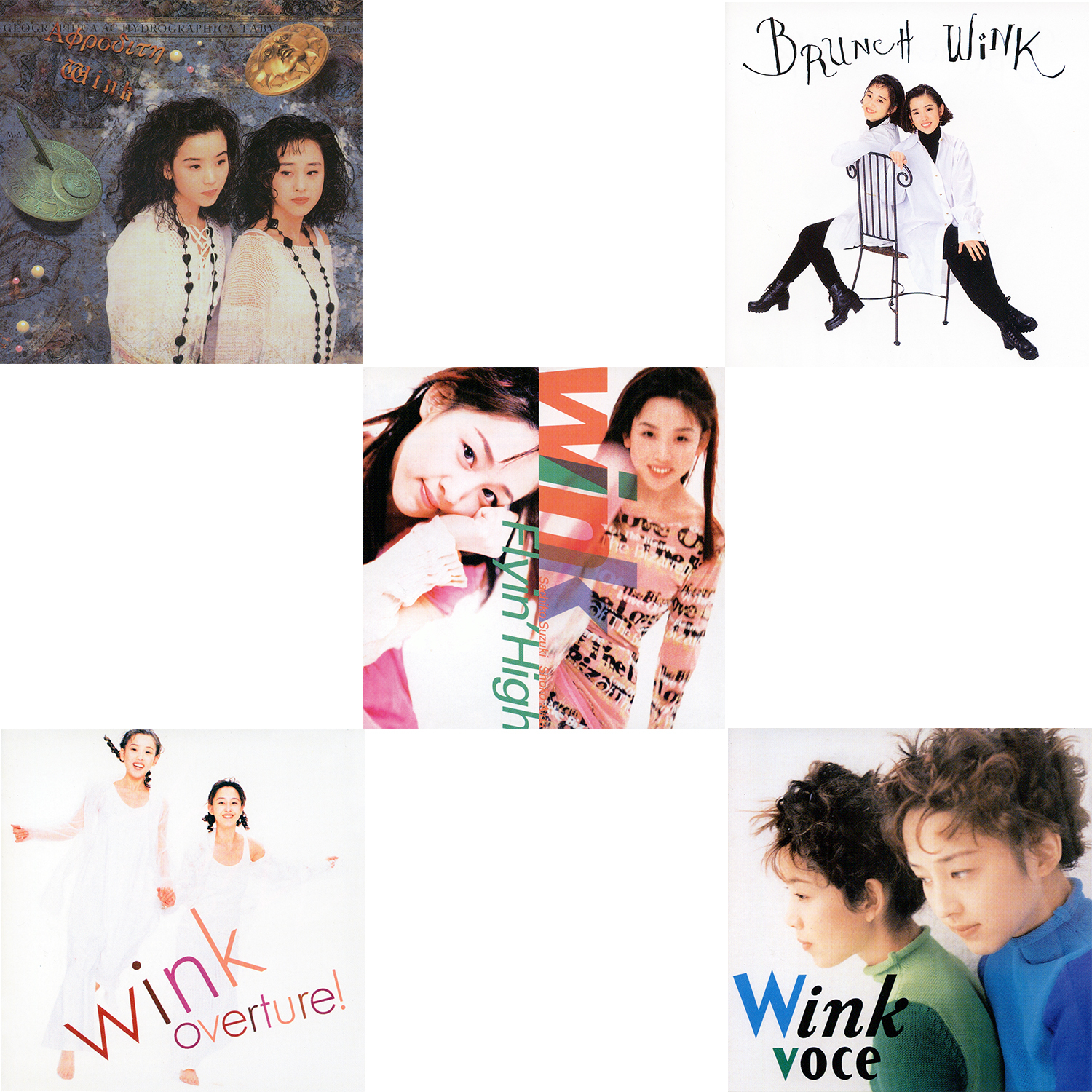 Wink | - 5タイトル - Αφροδιτη (アプロデーテ) / BRUNCH / overture