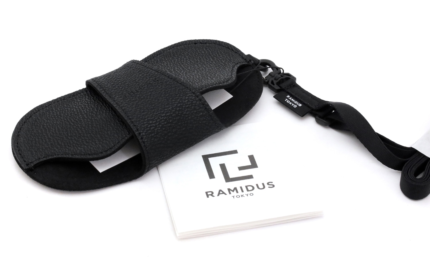 ayame×RAMIDUS アヤメ×ラミダス GLASSES CASE with strap通販 BLACK