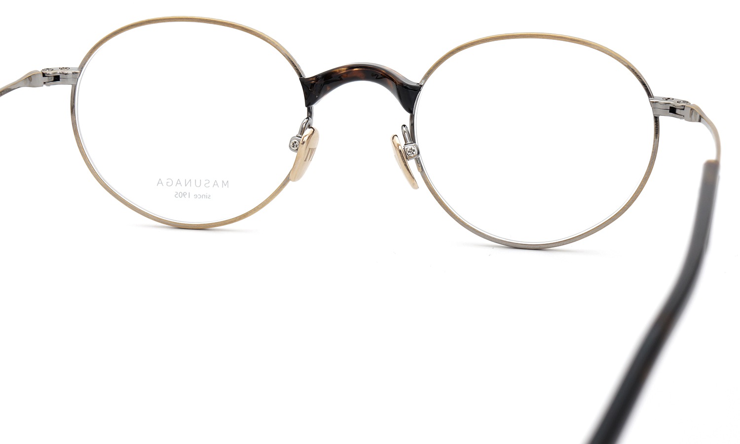 MASUNAGA G.M.S. 増永眼鏡 メガネ GMS-108通販 #13 ATG/DEMI (取扱店