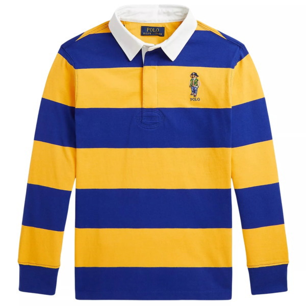 ラルフローレン ポロベア ボーダーラガーシャツ - ラルフローレン子供