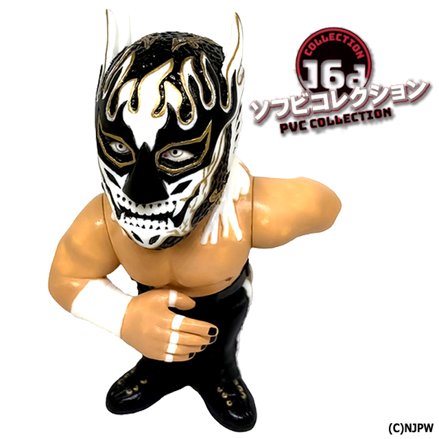 16dソフビコレクション新日本プロレス エル・デスペラード 黒