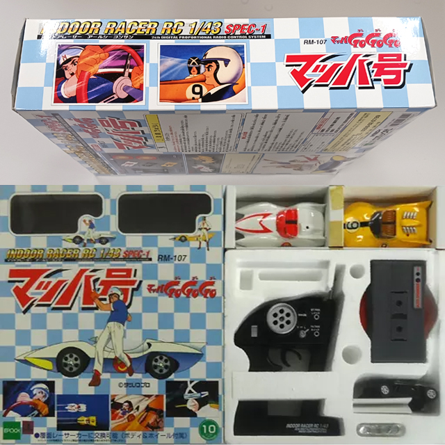 ラジコン マッハGoGoGo インドアレーサー RC 1/43 SPEC-1 マッハ号