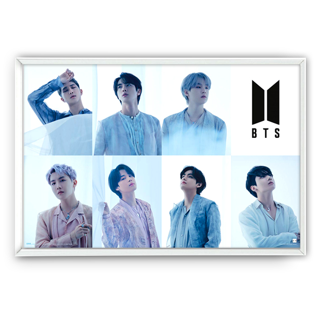BTSビジュアルポスターK-1 No.4 アルミ製フレームセット