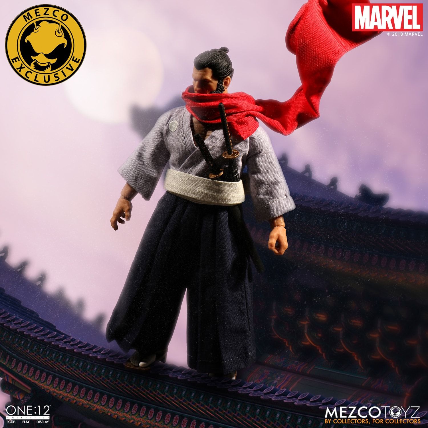 Mezco One:12 Collective Wolverine 5 Ronin 2018 NYCC Exclusive Figure