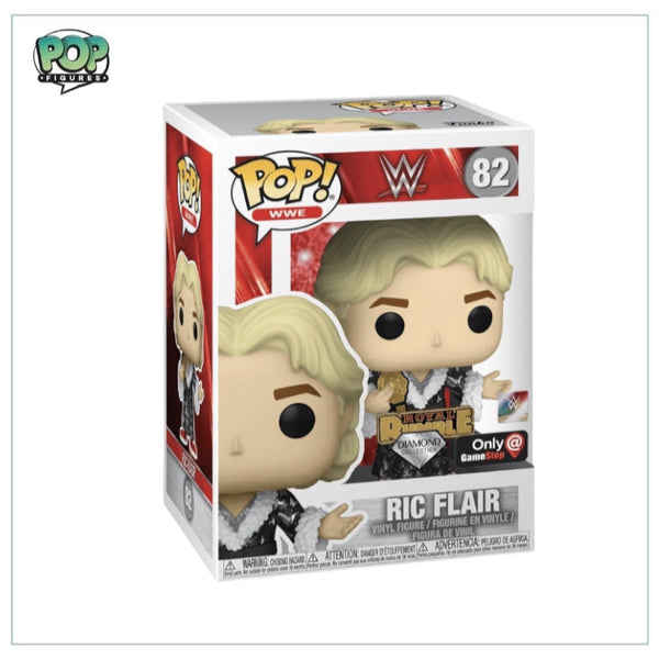Ric Flair With Pin (Diamond Collection) #82 Funko Pop! WWE, GameStop E