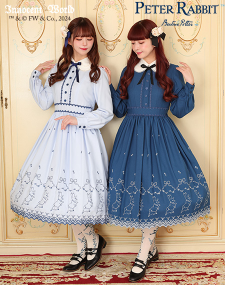 クラシカルロリータブランドInnocent Worldとピーターラビット™の