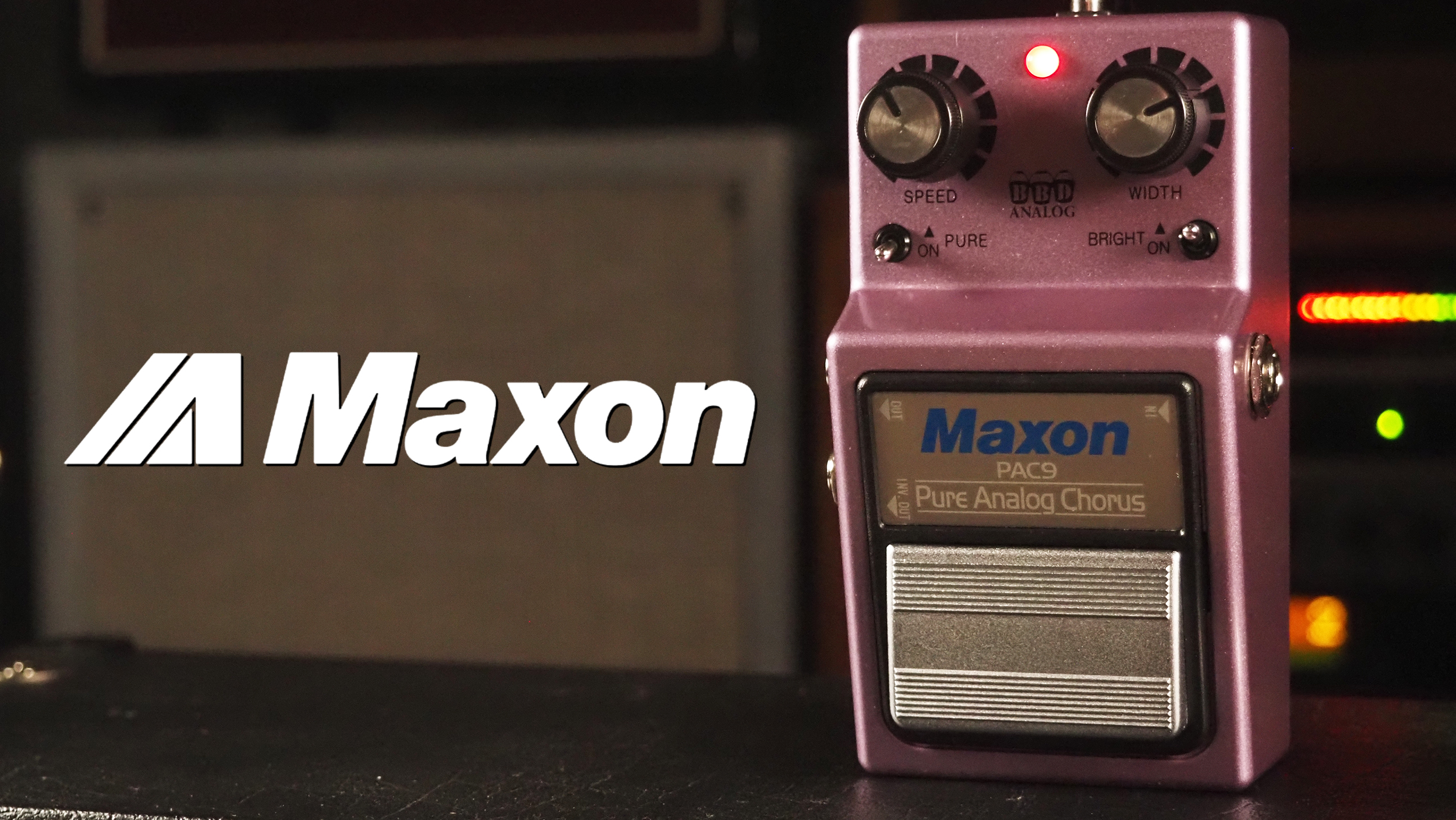 Maxon PAC-9 Pure Analog Chorus - Pedal of the Day