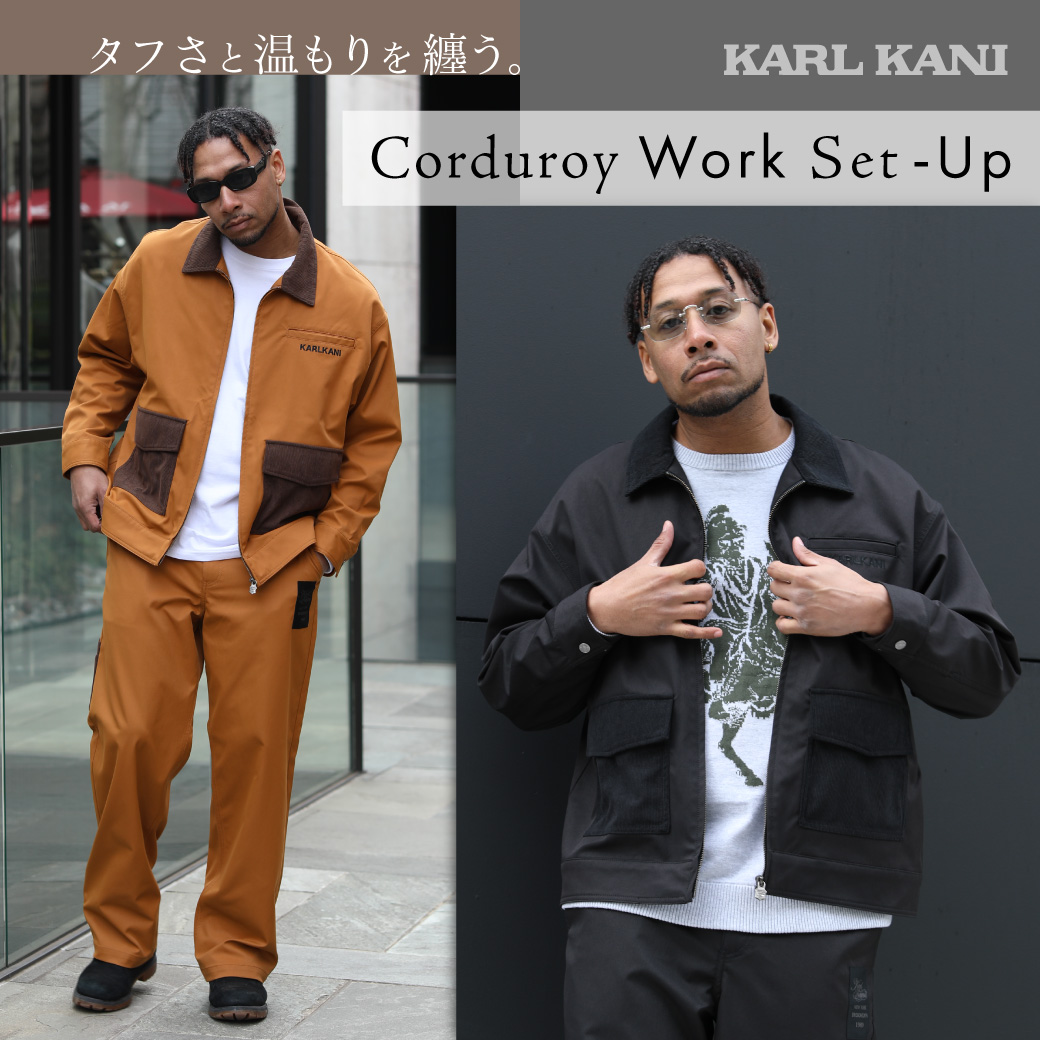 KARL KANI コーデュロイセットアップ – PEET ONLINE STORE