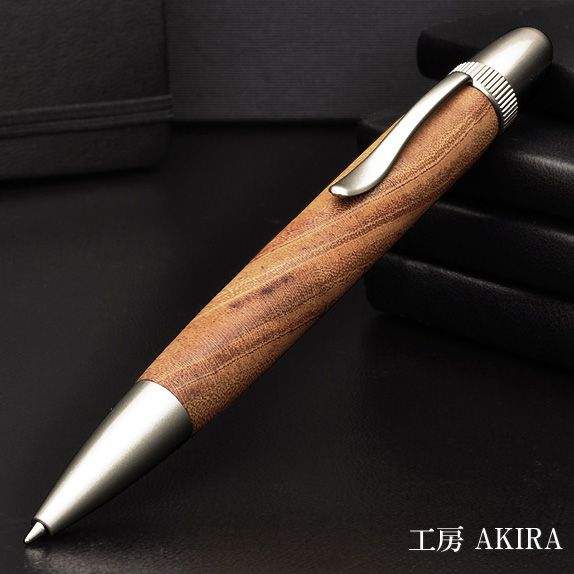 即日出荷OK】工房 AKIRA 木軸 ボールペン パトリオットスリム ジェット
