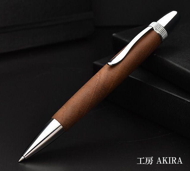 工房 AKIRA 木軸 ボールペン パトリオットスリム ジェットストリーム