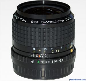 SMC Pentax-A 645 55mm F2.8 Reviews - 645 Wide-Angle Primes