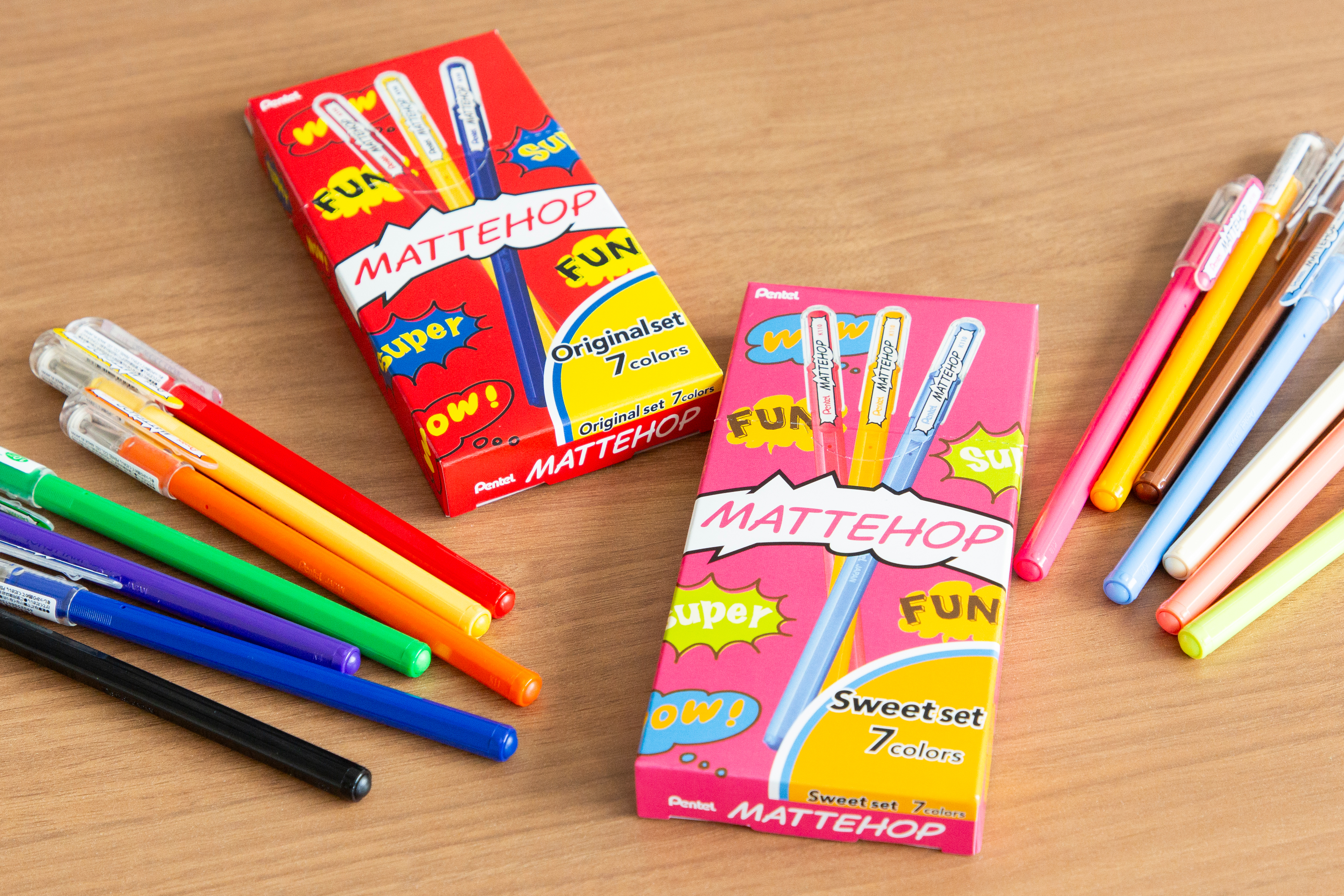 心躍るマットなカラーが世界を席巻！？あそび倒すボールペン「MATTEHOP