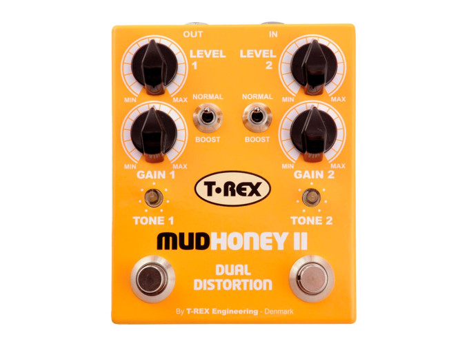 T-Rex Mudhoney II Dual Distortion Pedal - Perfect Circuit