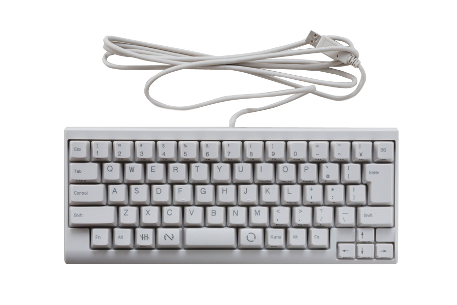Happy Hacking Keyboard Lite2 日本語配列＜かな無刻印モデル＞ USB 白